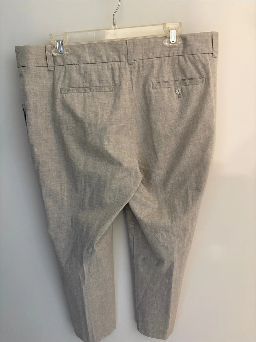J. Crew Light Gray Cocktail Capri Woman’sTrousers